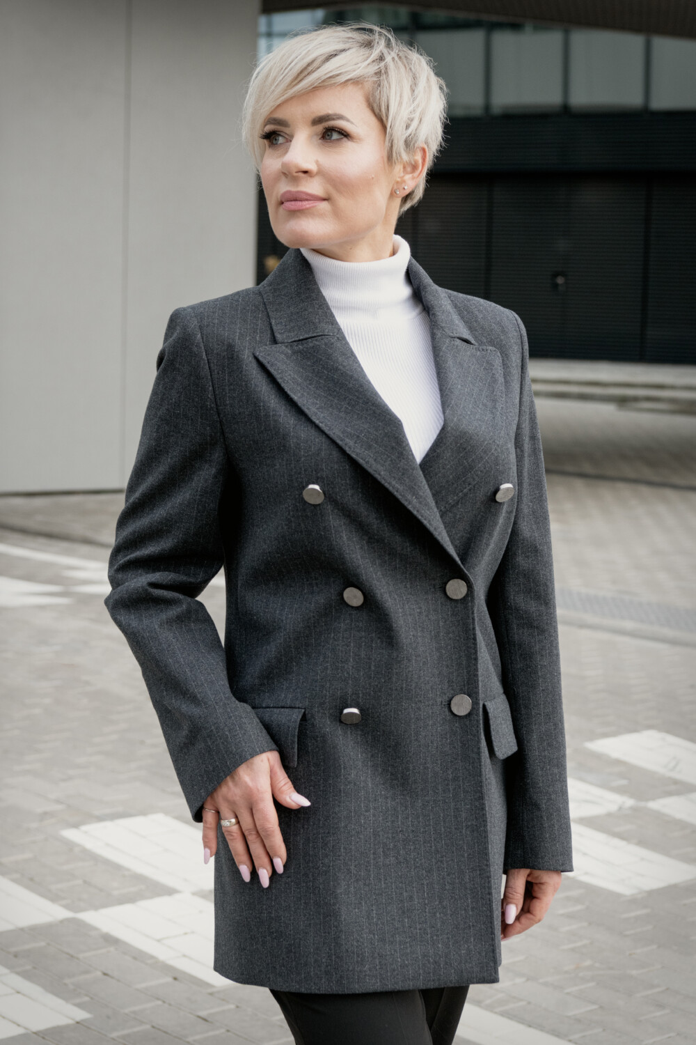 Švarkas Amelia - grey