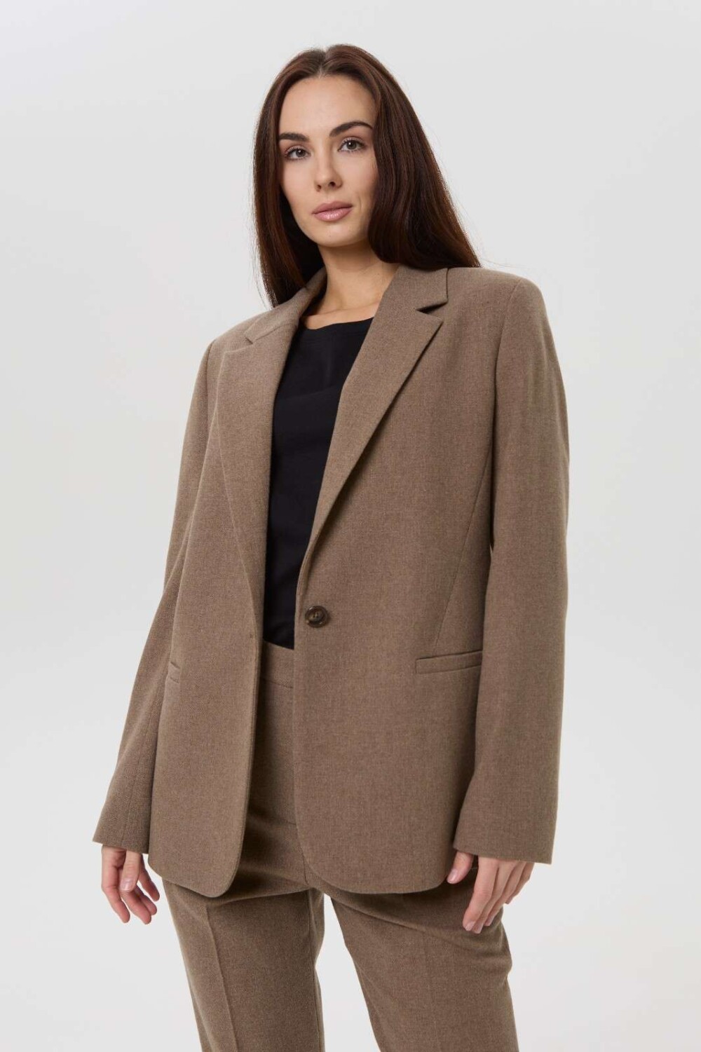 Švarkas Elisa - warm taupe